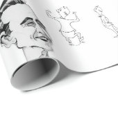 Verpakkingspapier, 30 x 72 inch cadeaupapier (Rol Hoek)