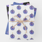 Verpakkingspapier - Antiek boomversiering Inpakpapier Vel (In situ)