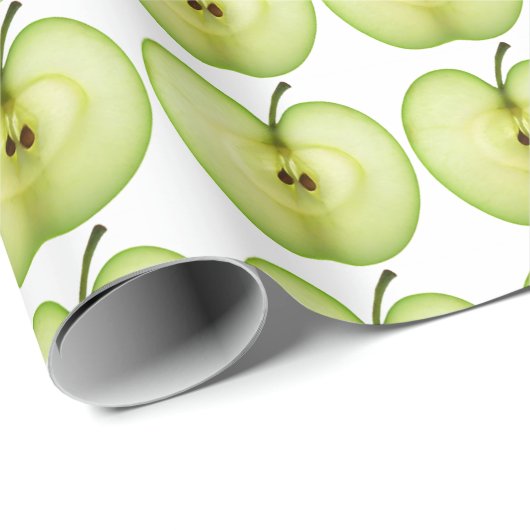 Verpakkingspapier - Apple Slice Cadeaupapier (Rol Hoek)