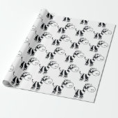 Verpakkingspapier - Baby Zebra Cadeaupapier (Uitgerold)