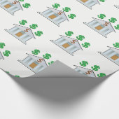 Verpakkingspapier Banker Cadeaupapier (Hoek)