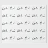 Verpakkingspapier - bride cadeaupapier (Vlak)