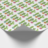 Verpakkingspapier - Cactus Cadeaupapier (Hoek)