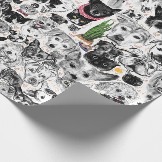 Verpakkingspapier Cadeaupapier (Hoek)