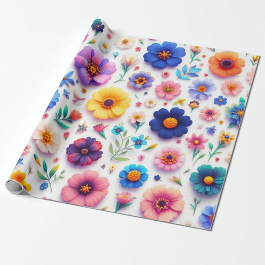 Verpakkingspapier Cadeaupapier (Uitgerold)