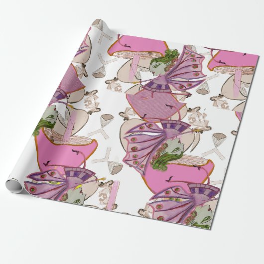 Verpakkingspapier Cadeaupapier (Uitgerold)