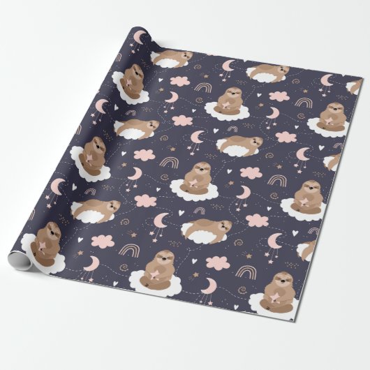 Verpakkingspapier Cadeaupapier (Uitgerold)