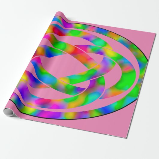 Verpakkingspapier Cadeaupapier (Uitgerold)