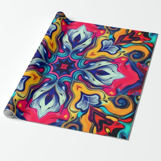 Verpakkingspapier Cadeaupapier (Uitgerold)
