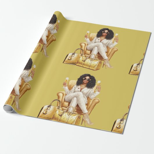 Verpakkingspapier Cadeaupapier (Uitgerold)