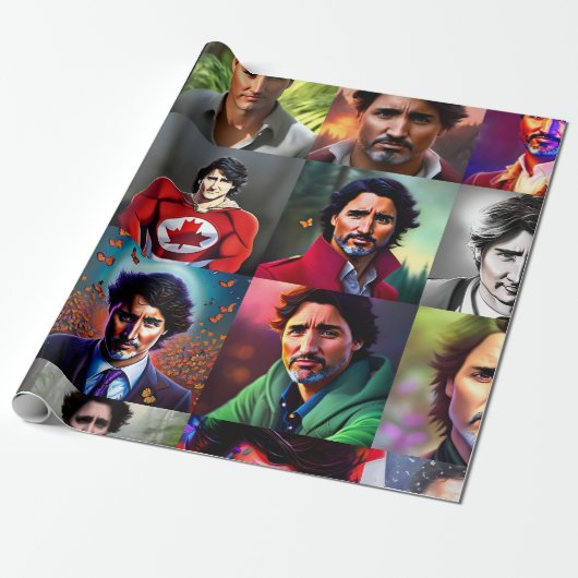 Verpakkingspapier Cadeaupapier (Uitgerold)