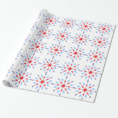 Verpakkingspapier - feestdag cadeaupapier (Uitgerold)
