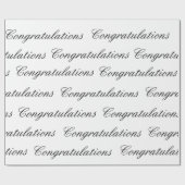 Verpakkingspapier - Gefeliciteerd Cadeaupapier (Vlak)