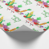 Verpakkingspapier Gezondheidsvoedingsmiddelen Cadeaupapier (Hoek)