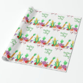 Verpakkingspapier Gezondheidsvoedingsmiddelen Cadeaupapier (Uitgerold)