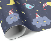 Verpakkingspapier - Goede nacht Cadeaupapier (Rol Hoek)