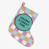 Verpakkingspapier Grote Kerstsok (Voorkant (Hangend))