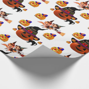 Verpakkingspapier Halloween Cadeaupapier