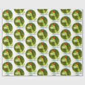 Verpakkingspapier - Happy Birthday You Party Anima Cadeaupapier (Vlak)