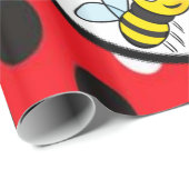 Verpakkingspapier hommel cadeaupapier (Rol Hoek)