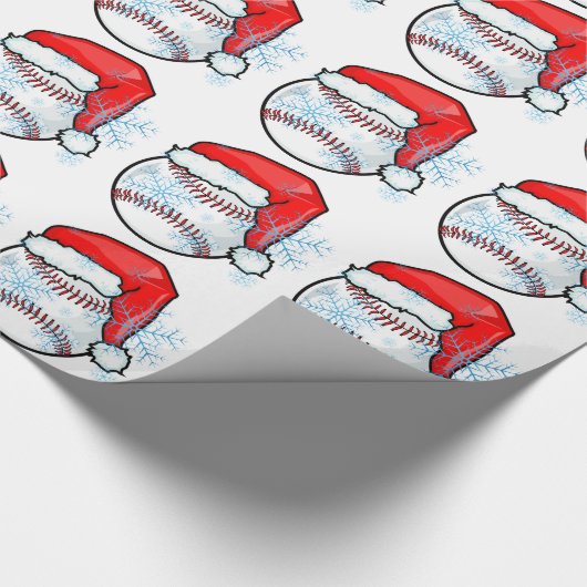 Verpakkingspapier - kerstkerstbal cadeaupapier (Hoek)