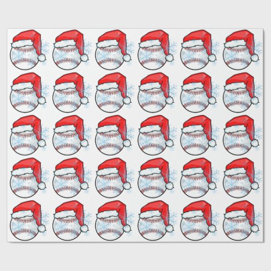 Verpakkingspapier - kerstkerstbal cadeaupapier (Vlak)