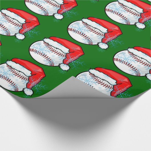 Verpakkingspapier - kerstkerstbal cadeaupapier (Hoek)