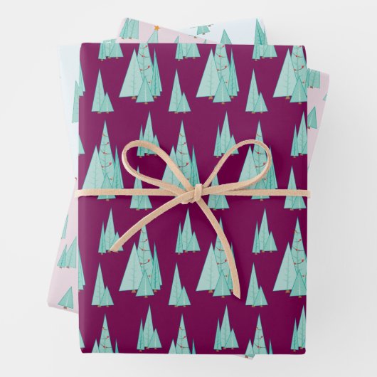 Verpakkingspapier | Kerstkerstfeest (Woodland Surp Inpakpapier Vel (In situ)