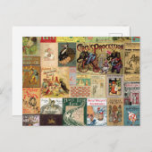 Verpakkingspapier - Kinderboeken Briefkaart (Voorkant / Achterkant)