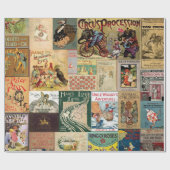 Verpakkingspapier - Kinderboeken Cadeaupapier (Vlak)