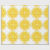 Verpakkingspapier - Lemon Slice Cadeaupapier (Vlak)