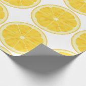Verpakkingspapier - Lemon Slice Cadeaupapier (Hoek)