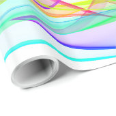 Verpakkingspapier - lichtribbons cadeaupapier (Rol Hoek)