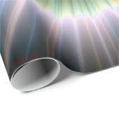 Verpakkingspapier met blauw groen en roze cadeaupapier (Rol Hoek)