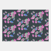  verpakkingspapier met bloemblaadjes inpakpapier vel (Voorkant 2)