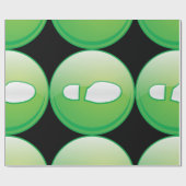 Verpakkingspapier met één voetafdruk cadeaupapier (Vlak)