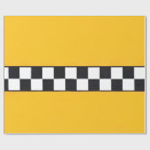 Verpakkingspapier met gele Taxi Cadeaupapier (Vlak)