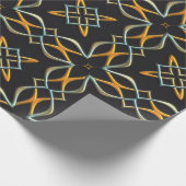 verpakkingspapier met twee toonfiligrepen cadeaupapier (Hoek)