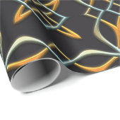 verpakkingspapier met twee toonfiligrepen cadeaupapier (Rol Hoek)