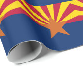 Verpakkingspapier met vlag van Arizona Cadeaupapier (Rol Hoek)