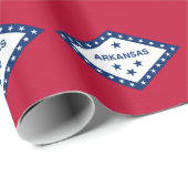 Verpakkingspapier met vlag van Arkansas Cadeaupapier (Rol Hoek)