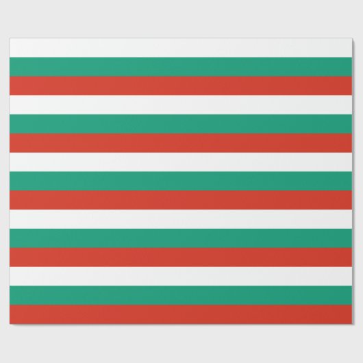 Verpakkingspapier met vlag van Bulgarije Cadeaupapier (Vlak)