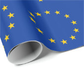 Verpakkingspapier met vlag van de Europese Unie Cadeaupapier (Rol Hoek)