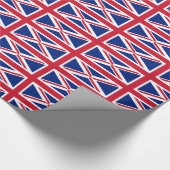 Verpakkingspapier met Vlag van het Verenigd Konink Cadeaupapier (Hoek)