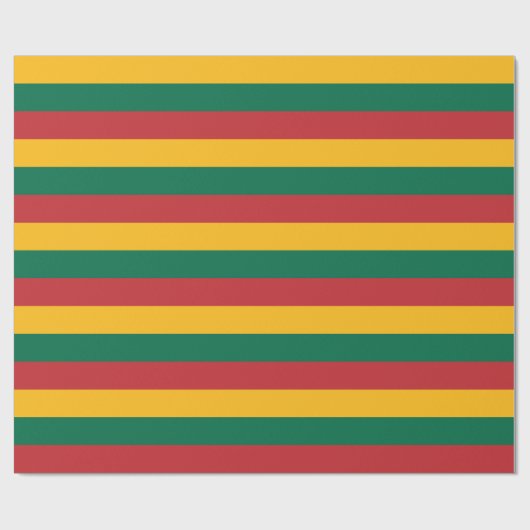 Verpakkingspapier met Vlag van Litouwen Cadeaupapier (Vlak)