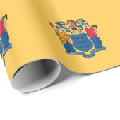 Verpakkingspapier met vlag van New Jersey Cadeaupapier (Rol Hoek)