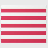 Verpakkingspapier met vlag van Polen Cadeaupapier (Vlak)