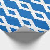 Verpakkingspapier met vlag van Schotland, VK Cadeaupapier (Hoek)