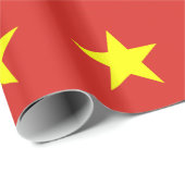 Verpakkingspapier met vlag van Vietnam Cadeaupapier (Rol Hoek)