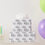 Verpakkingspapier - Miss to Mrs Roos Gold Cadeaupapier<br><div class="desc">Fun wrapping paper met Miss to Mrs. text,  gebruik als inpakpapier,  tafelblad,  wanddecoraties enz. Verander tekst en/of achtergrondkleuren om aan uw behoeften te voldoen. Kan ook worden gebruikt als de heer en Mrs. wrapping papier.</div>